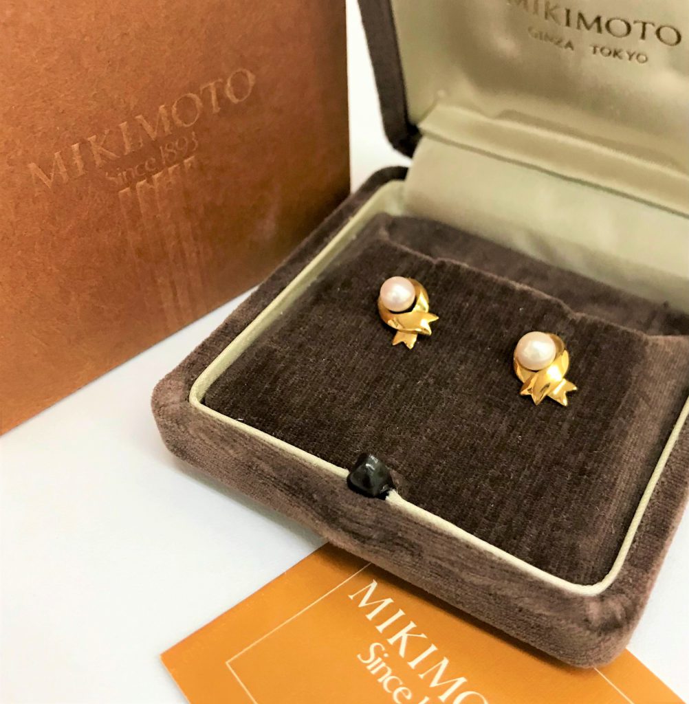 ミキモト パールピアス